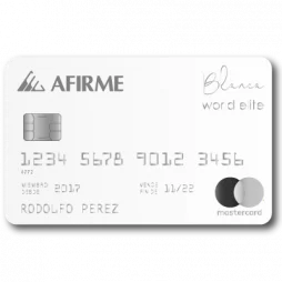 Tarjeta de crédito Afirme Blanc World Elite