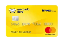 Tarjeta de crédito INVEX Mercado Libre: sin cuota anual, con muchos beneficios