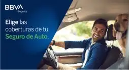 BBVA Auto Seguros, ¡un gran banco ayudándote en cada paso!